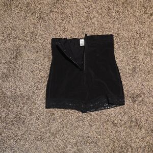 Black High-Waisted Shapewear Shorts